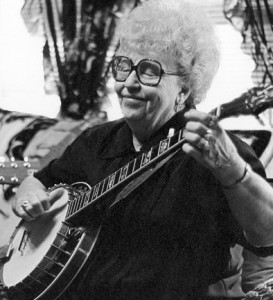 Photo by Geoff Eacker Banjo player Dora Mae Wagers