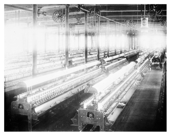 Pickens Mill Interior, Pickens SC, early 1900s